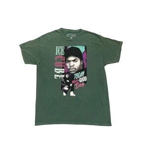 Ice Cube Today Was a Good Day Tee in Green Size Large